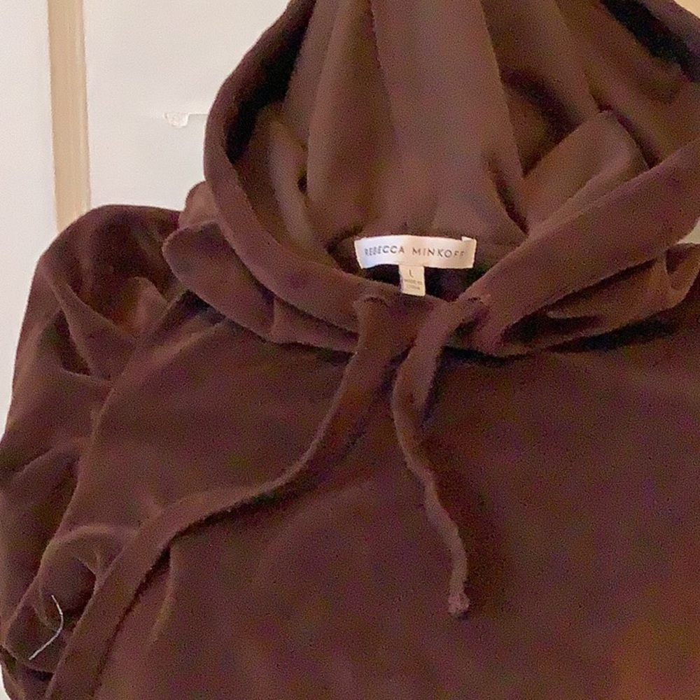 Rebecca Minkoff Brown Hoodie Sweater and pants